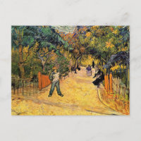 Vincent van Gogh - Entrée du Parc Public, Arles