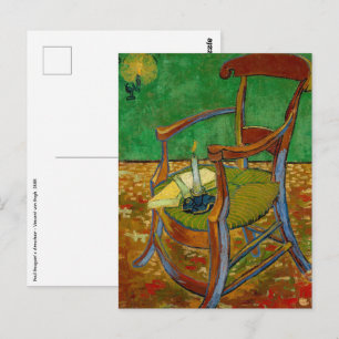 Carte Postale Vincent van Gogh - Fauteuil de Paul Gauguin