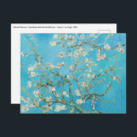 Carte Postale Vincent van Gogh - Fleur d'amandes<br><div class="desc">Almond Blossom / Branches with Almond Blossom - Vincent van Gogh,  Oil on Canvas,  1890</div>