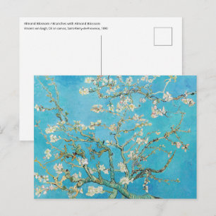 Carte Postale Vincent van Gogh - Floraison des amandiers