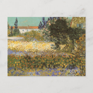 Carte Postale Vincent van Gogh - Flower Garden