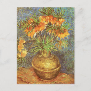 Carte Postale Vincent van Gogh - Fritillaires dans un vase de cu
