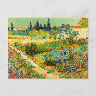 Carte Postale Vincent Van Gogh Garden à Arles