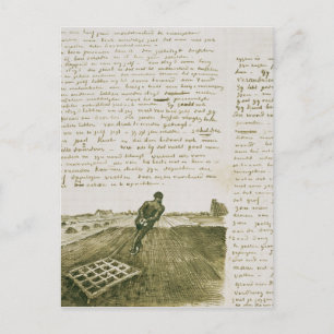 Carte Postale Vincent van Gogh   Homme tirant une corde