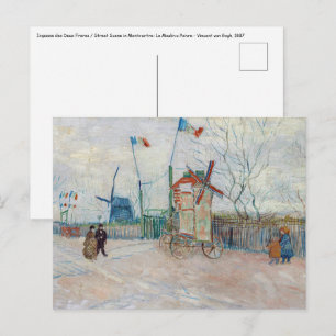 Carte Postale Vincent van Gogh - Impasse des Deux Frères
