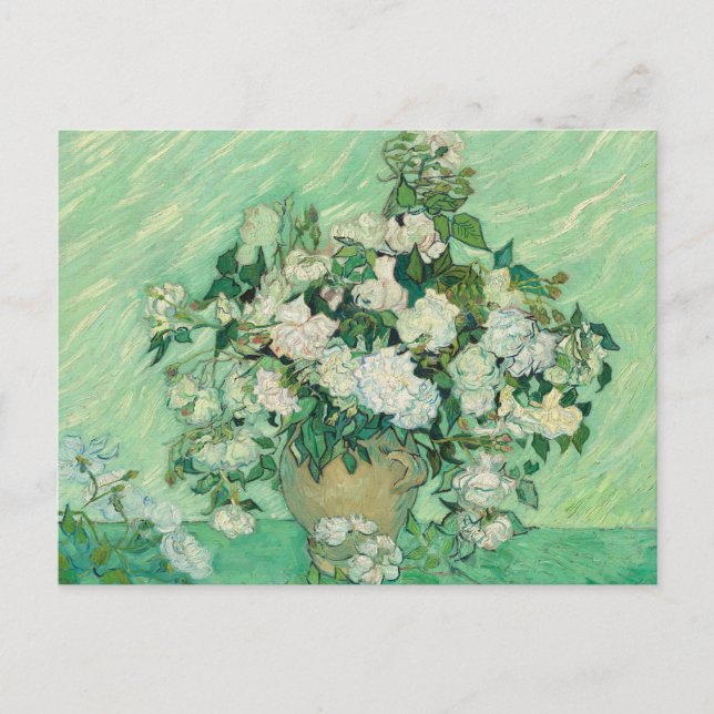 Carte Postale Vincent van Gogh Impressionniste Rose (Devant)