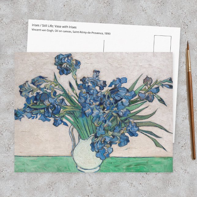 Carte Postale Vincent van Gogh - Iris (Créateur téléchargé)