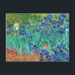 Carte Postale Vincent Van Gogh Irises Floral Art Vintage<br><div class="desc">Vincent Van Gogh Irises Floral Vintage Art Carte postale</div>