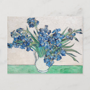 Carte Postale Vincent Van Gogh Irises. Impressionnisme art flora