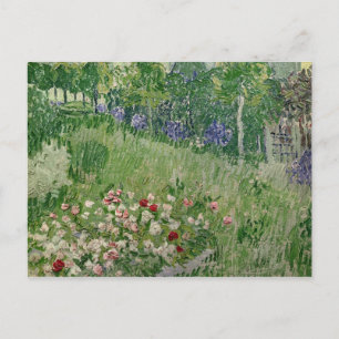 Carte Postale Vincent van Gogh   Jardin de Daubigny, 1890