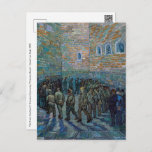 Carte Postale Vincent van Gogh - La cour de la prison<br><div class="desc">Cour de prison / Prisonniers en exercice / Prisonniers en ronde - Vincent van Gogh,  1890</div>