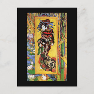 Carte Postale Vincent Van Gogh - La Courtisane - Geisha japonais