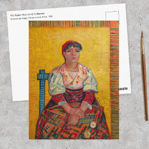 Carte Postale Vincent Van Gogh - La Femme italienne