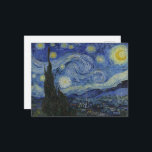 Carte Postale Vincent Van Gogh, La Nuit étoilée<br><div class="desc">Vincent Van Gogh - La Nuit étoilée,  1889.</div>