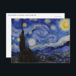 Carte Postale Vincent Van Gogh - La nuit étoilée<br><div class="desc">The Starry Night / La nuit etoilee - Vincent van Gogh,  1889</div>