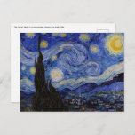 Carte Postale Vincent Van Gogh - La nuit étoilée<br><div class="desc">The Starry Night / La nuit etoilee - Vincent van Gogh,  1889</div>