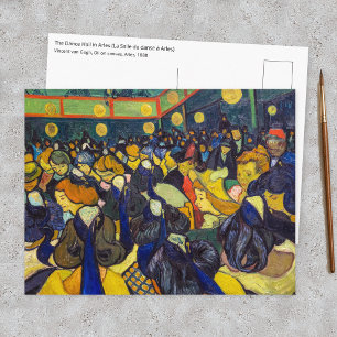 Carte Postale Vincent van Gogh - La salle de danse à Arles