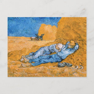 Carte Postale Vincent van Gogh - La Sieste