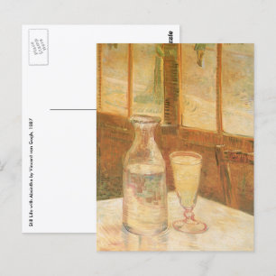 Carte Postale Vincent van Gogh - La vie morte avec Absinthe