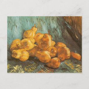 Carte Postale Vincent van Gogh - La vie morte avec les poires de