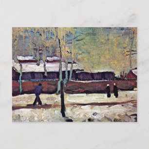 Carte Postale Vincent Van Gogh - L'Ancienne Gare D'Eindhoven