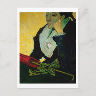 Carte Postale Vincent van Gogh L'Arlesienne, détail, 1888