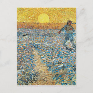Carte Postale Vincent Van Gogh L'Art Peinture Sower