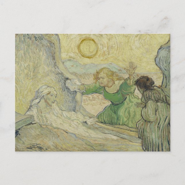 Carte Postale Vincent van Gogh - L'ascension de Lazare (Devant)