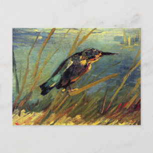 Carte Postale Vincent Van Gogh - Le martin-pêcheur - Oiseau