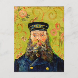 Carte Postale Vincent Van Gogh Le Postman Joseph Roulin