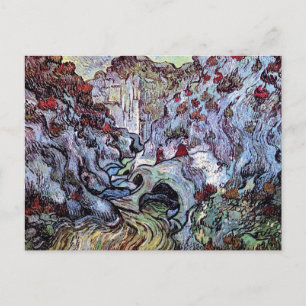 Carte Postale Vincent Van Gogh - Le ravin (Les Peiroulets)