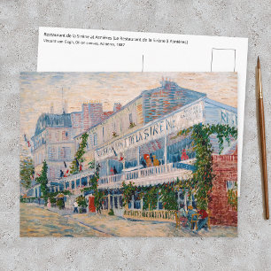 Carte Postale Vincent van Gogh - Le Restaurant de la Sirene