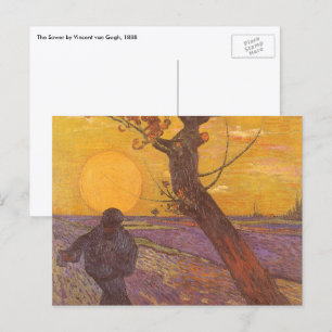 Carte Postale Vincent van Gogh - Le Semeur