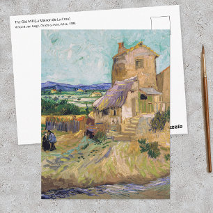 Carte Postale Vincent van Gogh - Le Vieux Moulin