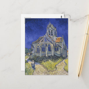 Carte Postale Vincent Van Gogh, L'église d'Auvers
