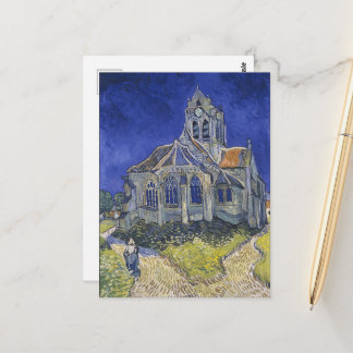 Carte Postale Vincent Van Gogh, L'église d'Auvers