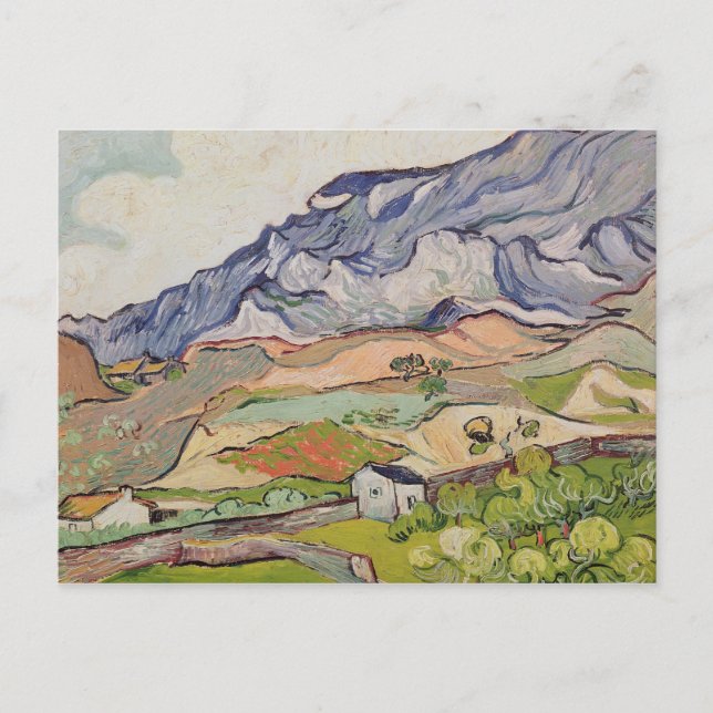 Carte Postale Vincent van Gogh | Les Alpilles, 1890 (Devant)