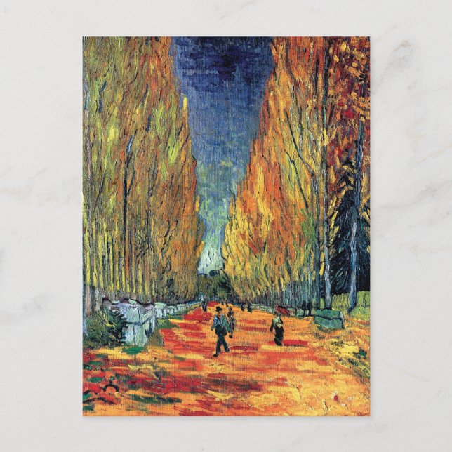 Carte Postale Vincent Van Gogh - Les Alyscamps (Devant)