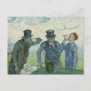 Carte Postale Vincent van Gogh - Les buveurs