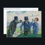 Carte Postale Vincent van Gogh - Les buveurs, après Daumier<br><div class="desc">Les Boissons,  après Daumier - Vincent van Gogh,  1890</div>