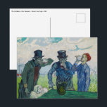Carte Postale Vincent van Gogh - Les Buveurs, d'après Daumier<br><div class="desc">Les Buveurs,  d'après Daumier - Vincent van Gogh,  1890</div>