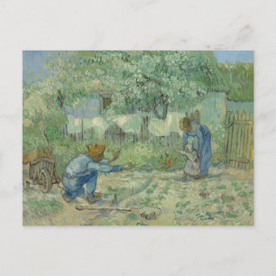 Carte Postale Vincent van Gogh - Les premières étapes, après Mil