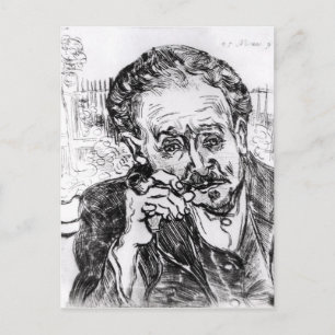 Carte Postale Vincent van Gogh   L'homme avec le tuyau