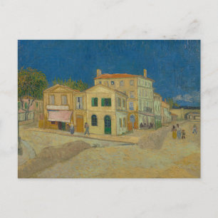 Carte Postale Vincent Van Gogh, Maison Jaune, Rue
