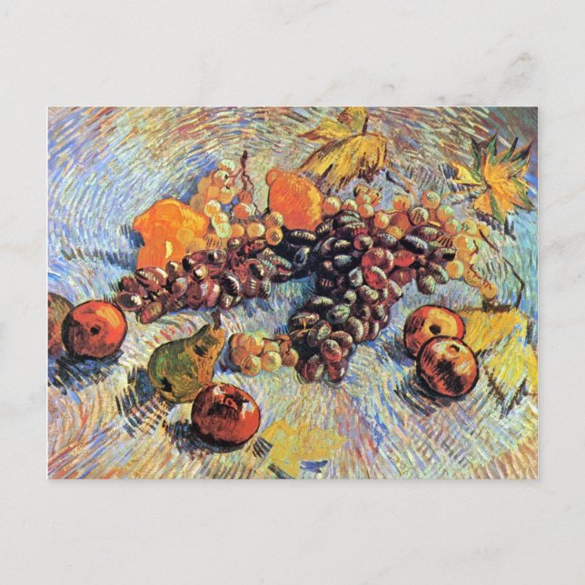 Carte Postale Vincent Van Gogh - Nature morte avec des pommes Be (Devant)