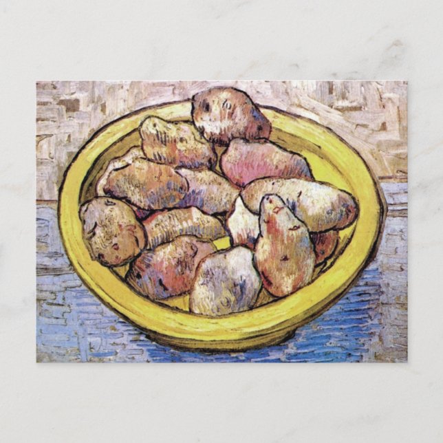 Carte Postale Vincent Van Gogh - Nature morte Pommes de terre Be (Devant)