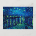 Carte Postale Vincent Van Gogh - Nuit étoilée sur le Rhône<br><div class="desc">Vincent Van Gogh - Nuit étoilée sur le Rhône</div>