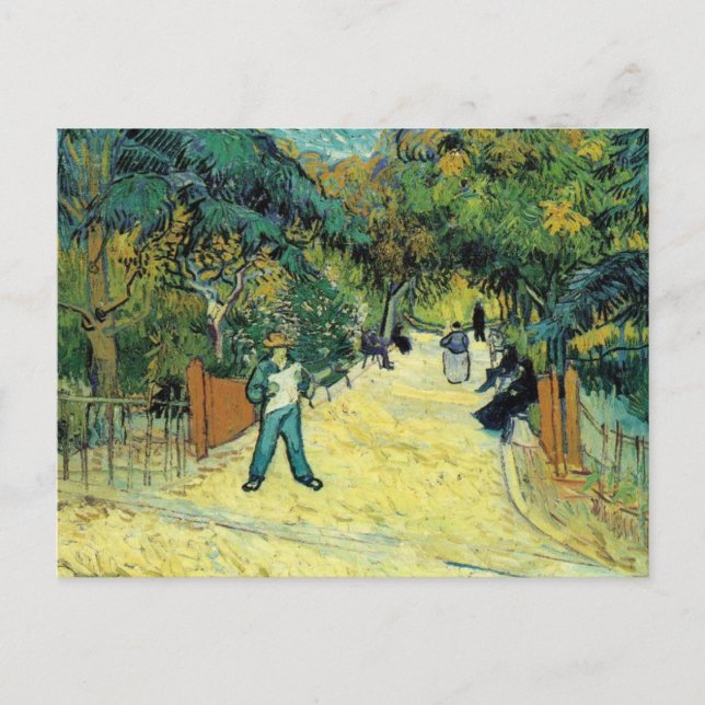 Carte Postale Vincent Van Gogh peinture (Devant)