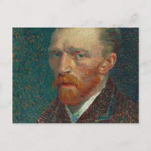 Carte Postale Vincent Van Gogh - Peinture autoportrait
