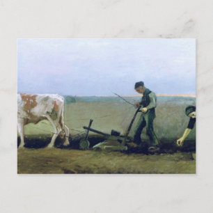 Carte Postale Vincent van Gogh   Plantation de travailleurs et d